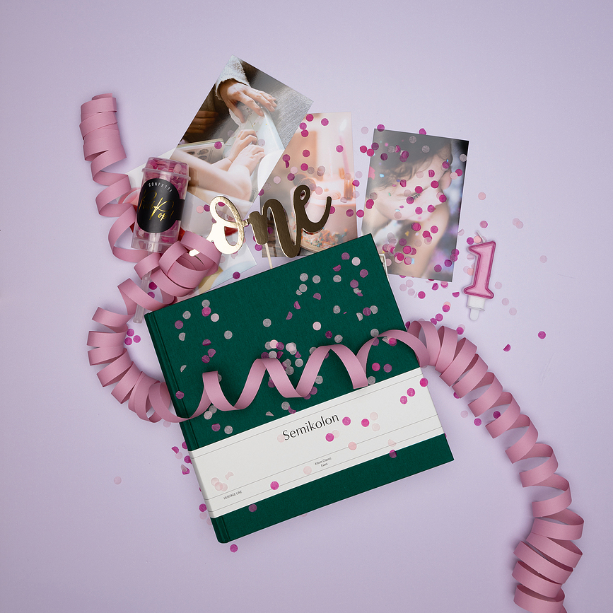 Classic Event Album Photo, vert foncé