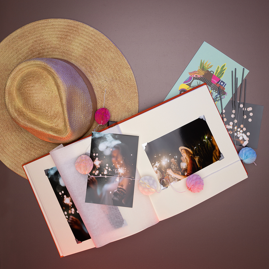 Classic Event Album Photo, vert foncé