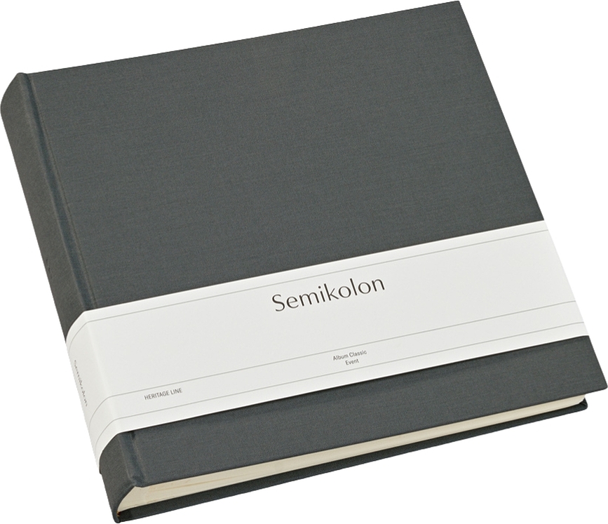 Classic Event Album tamnosivi