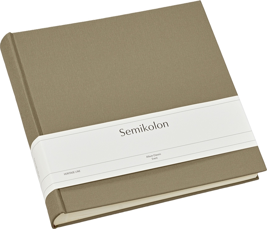 Classic Event Album za fotografije smeđe-sivi