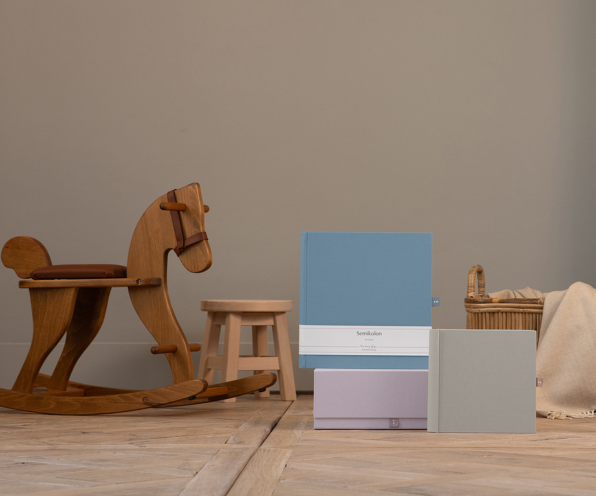 Classic Event Petit Atelier Album Photo, bleu clair