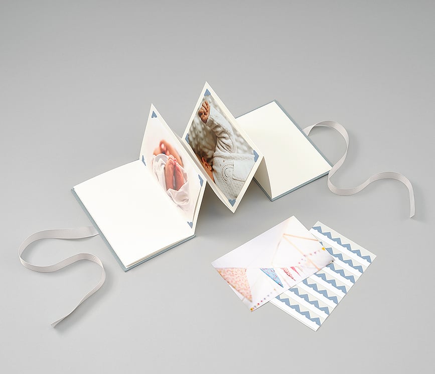 Classico Petit Atelier Album Leporello svijetloplavi