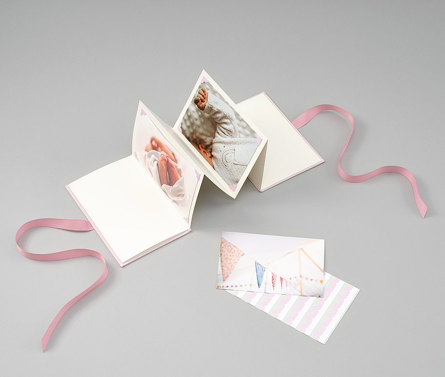 Classico Petit Atelier Άλμπουμ Leporello, γαλάζιο