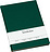 Cuaderno a rayas Uni Classic, formato A4, verde oscuro