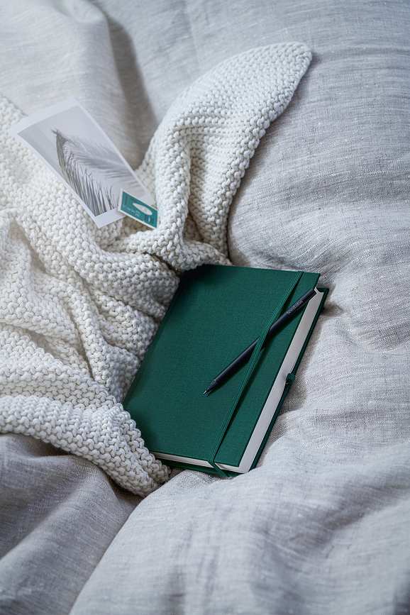 Cuaderno de viaje Uni Grand Voyage, verde oscuro