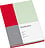 Cutting Edge Notebook A5 cherry-pistachio smooth