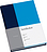 Cutting Edge Plain notebook A5 navy-blue