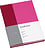 Cutting Edge Plain notebook A5 raspberry-fuchsia