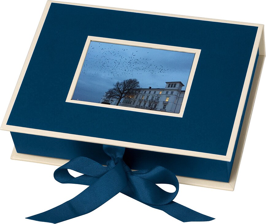 Die Kante Boîte à Photos, bleu marine