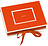 Die Kante Boîte à Photos, orange