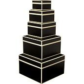Die Kante Gift boxes black 5 pcs