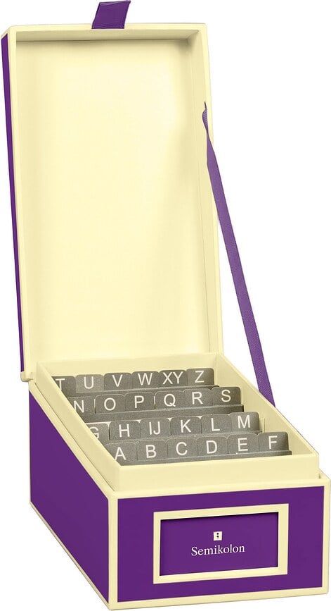 Die Kante Kutija za posjetnice tamnozelena