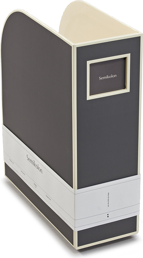 Die Kante Organiseur de Documents, gris foncé