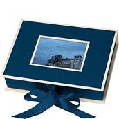 Die Kante Picture box navy blue