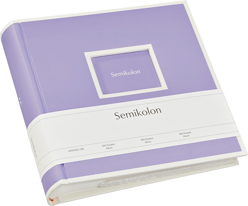 Die Kante Pockets Άλμπουμ Φωτογραφιών 200 θέσεων, λιλά