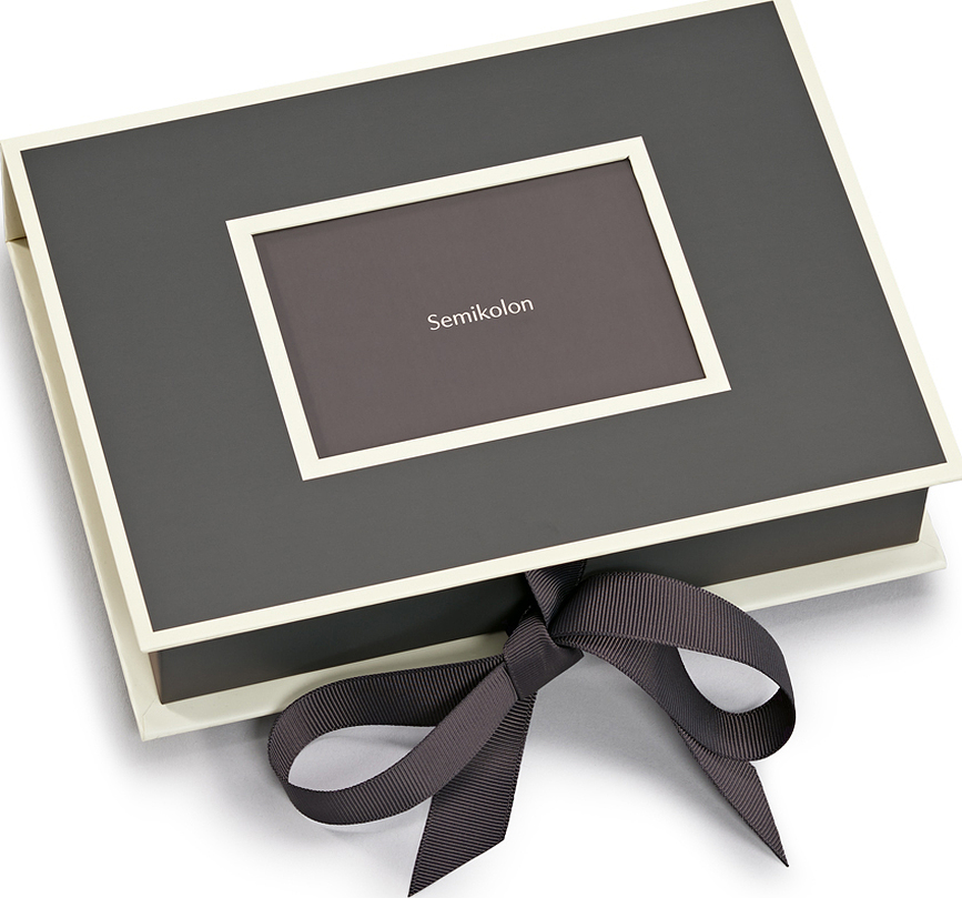 Die Kante Škatla za fotografije, temno siva