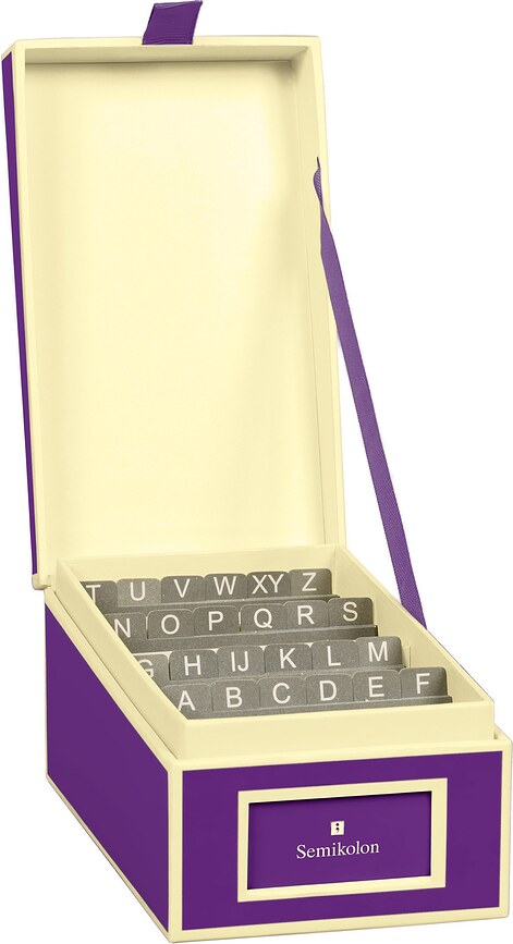 Caja para tarjetas de visita Die Kante, verde oscuro