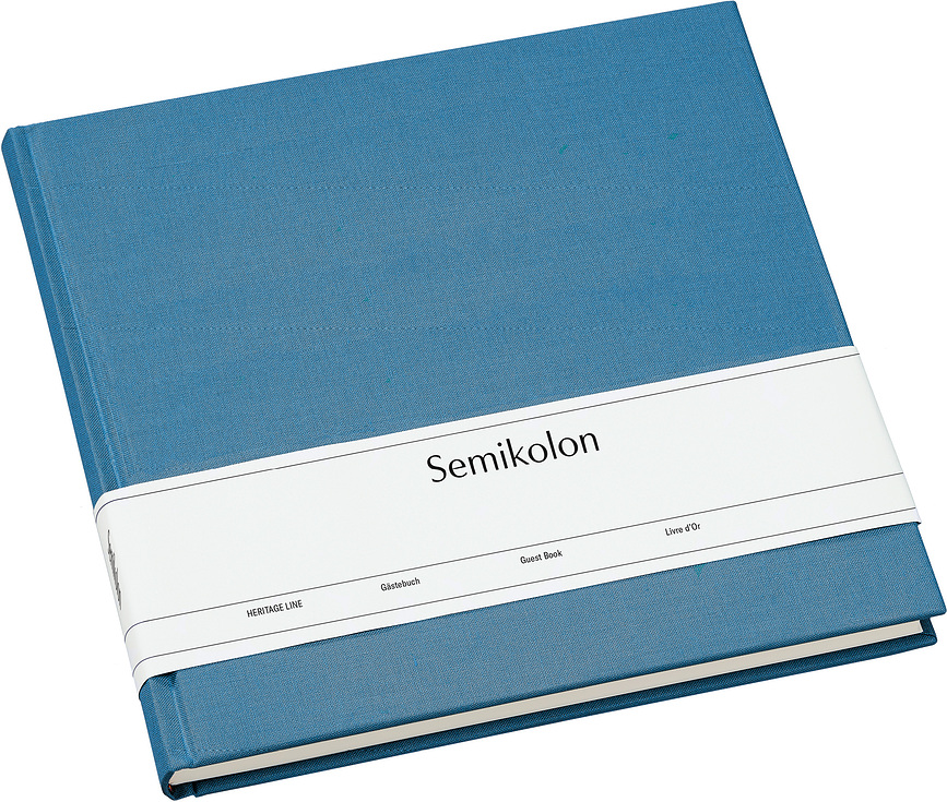 Libro de Firmas Uni Eternity, azul celeste