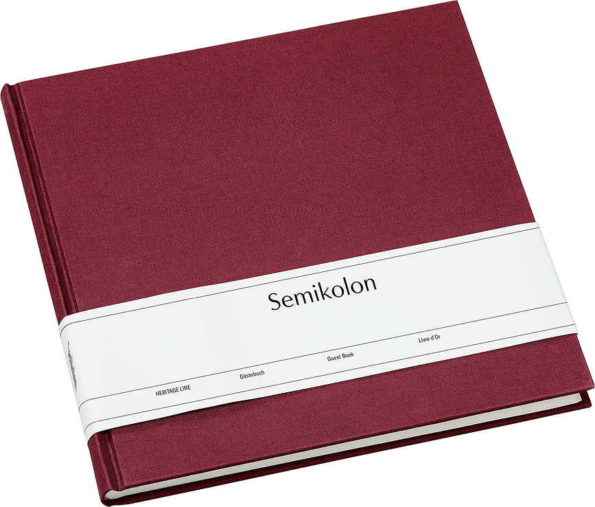 Libro de firmas Uni Eternity, burdeos