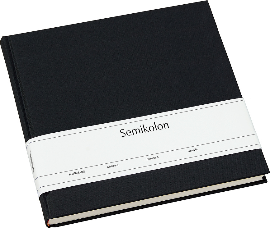 Libro de Firmas Uni Eternity, negro