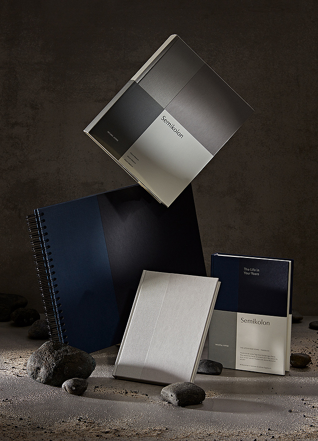 Natural Affair Album spiralni ružičasto-bordo