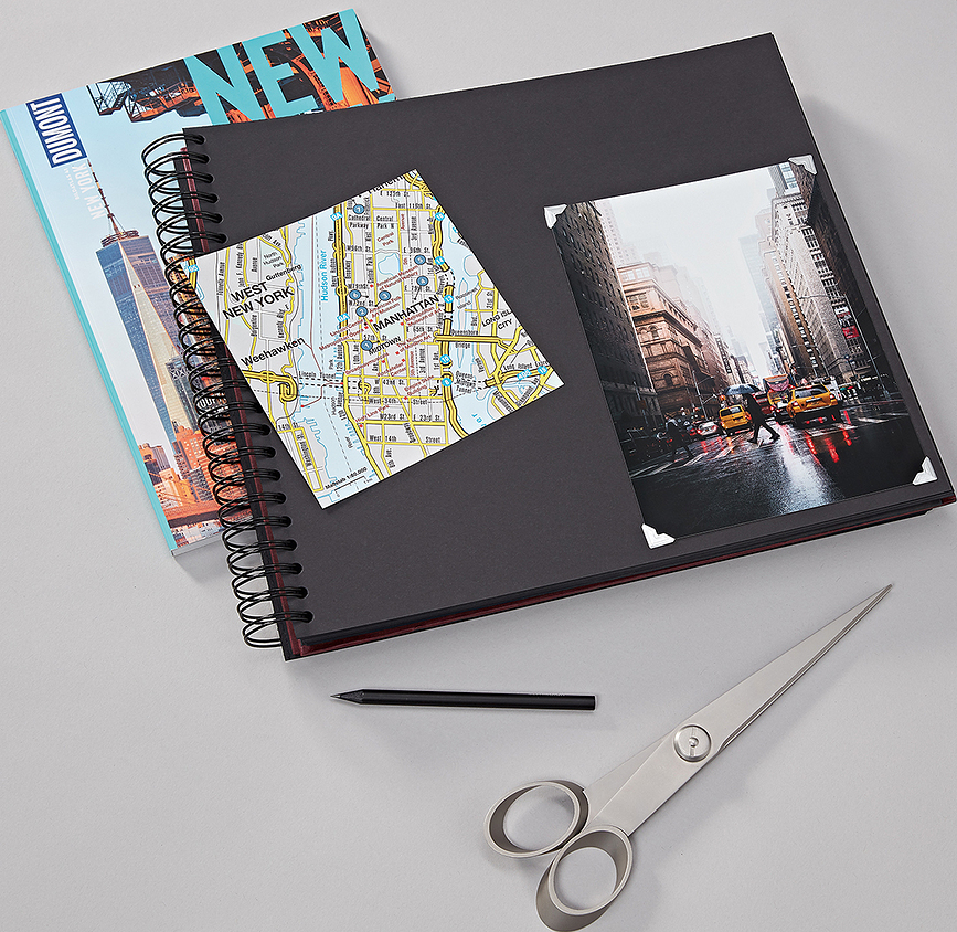 Natural Affair Album spiralni ružičasto-bordo