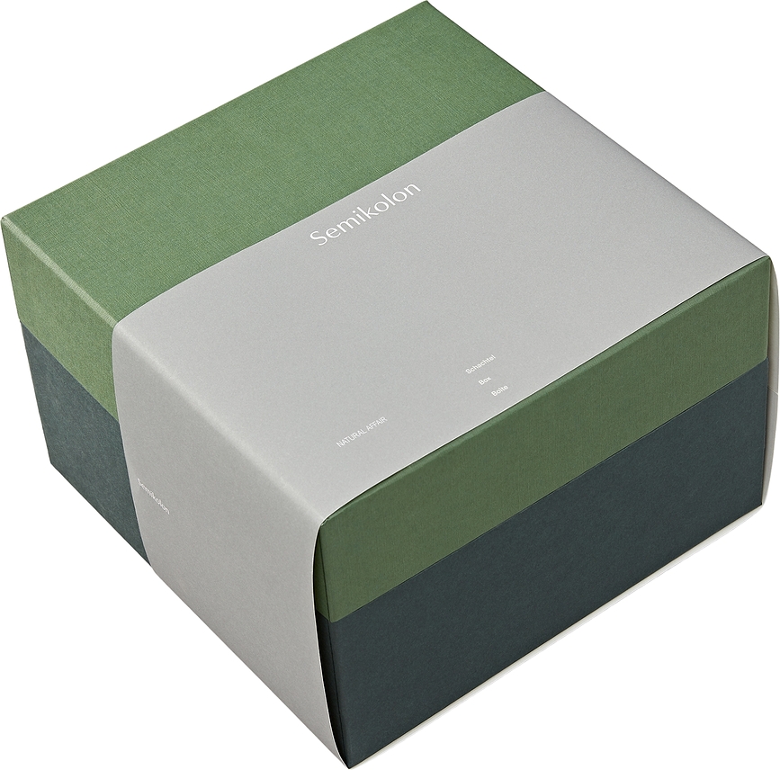 Natural Affair Boîte Cadeau, taille S, verte