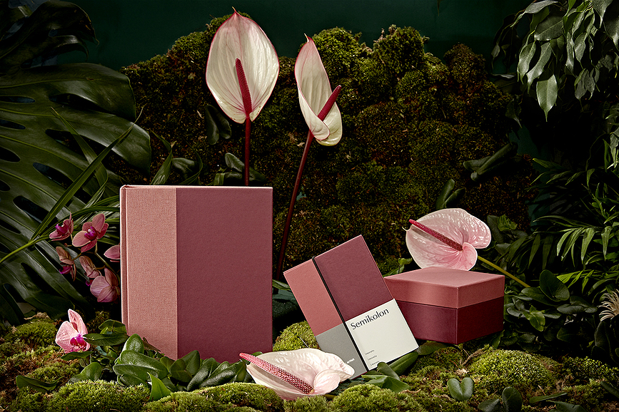 Natural Affair Boîtes Cadeaux, grises, Lot de 3