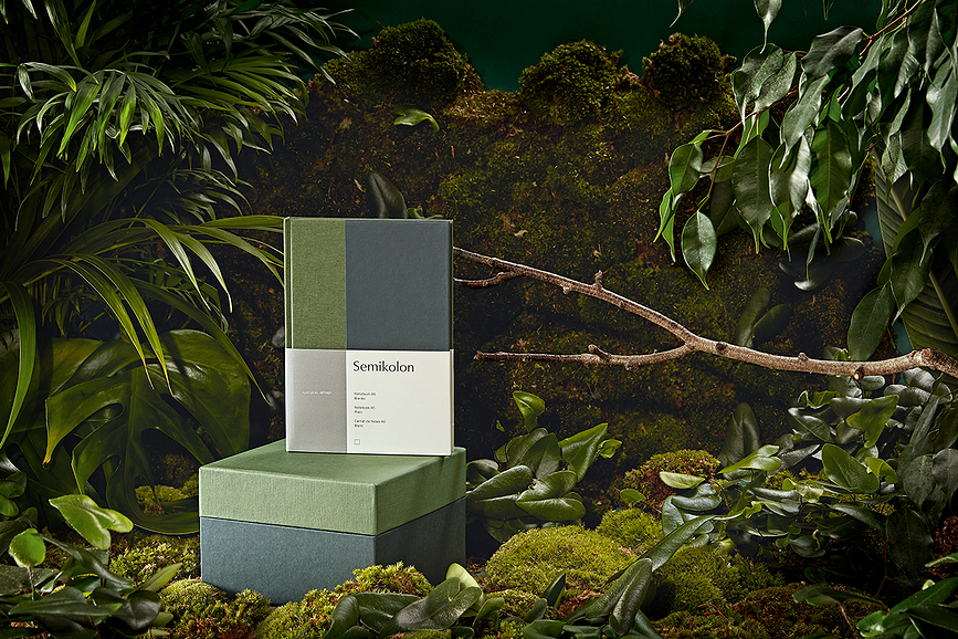 Natural Affair Σημειωματάριο, χωρίς γραμμές, A5, ροζ-μπορντό