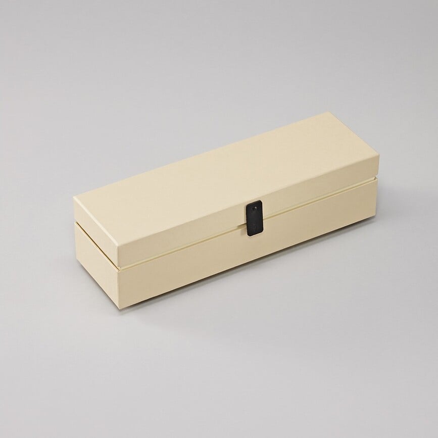 One Line Boîte de Rangement allongée, noire