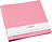 Photograph 23 Ring Fotoalbum rosa Aktenordner