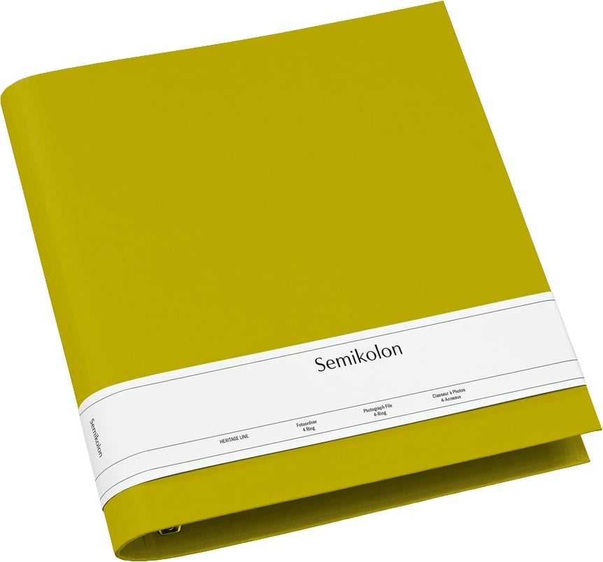Photograph 4 Ring Fotoalbum, Matcha-Grün