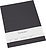 Photograph 4 Ring Pages de Recharge pour album photo, noires, Lot de 20