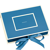 Pudełko na zdjęcia Die Kante niebieskie