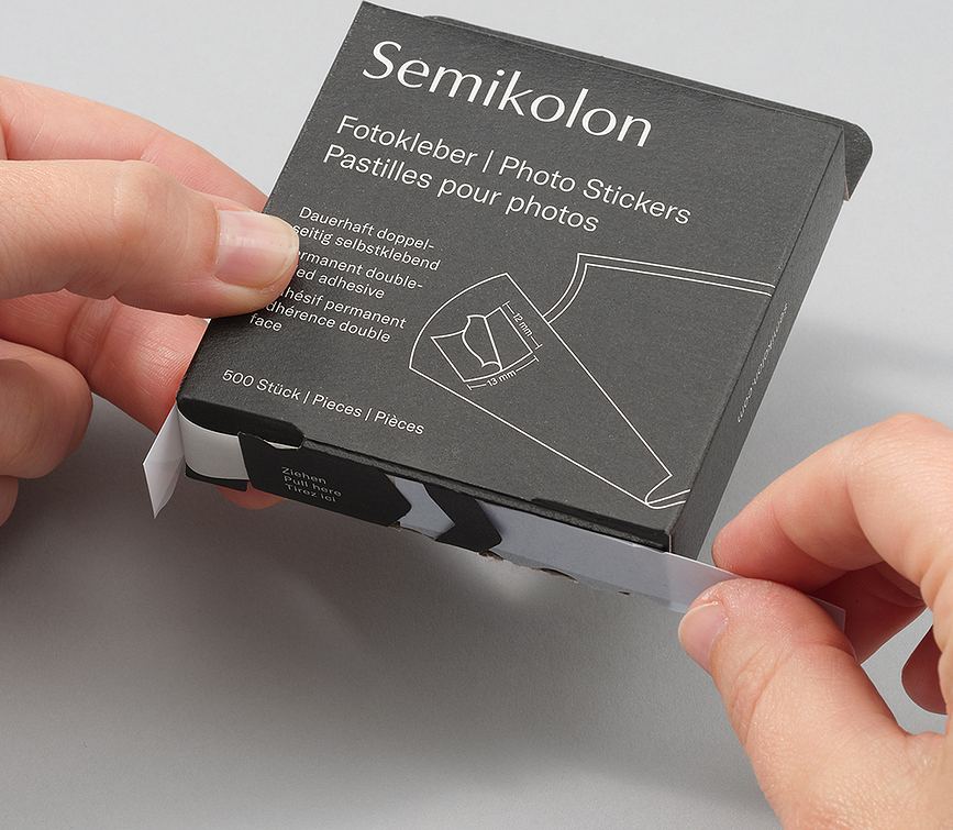 Semikolon Αυτοκόλλητα για Φωτογραφίες, 500 τμχ