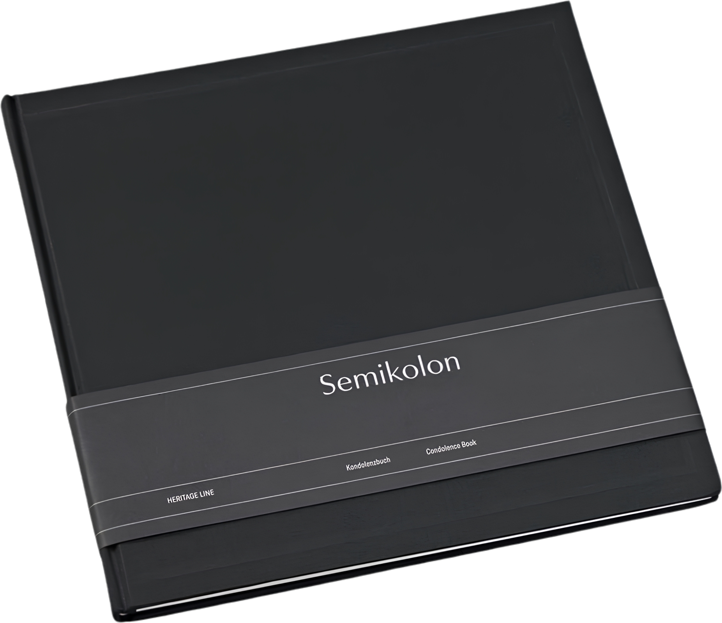 Semikolon Kondolenzbuch