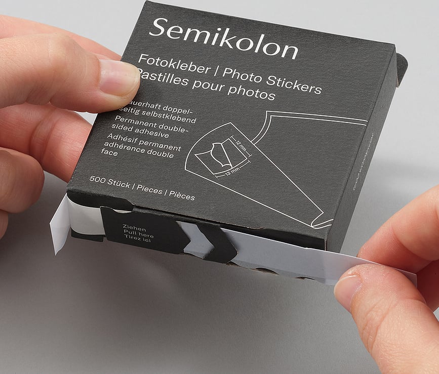 Semikolon Naljepnice za fotografije 500 kom.