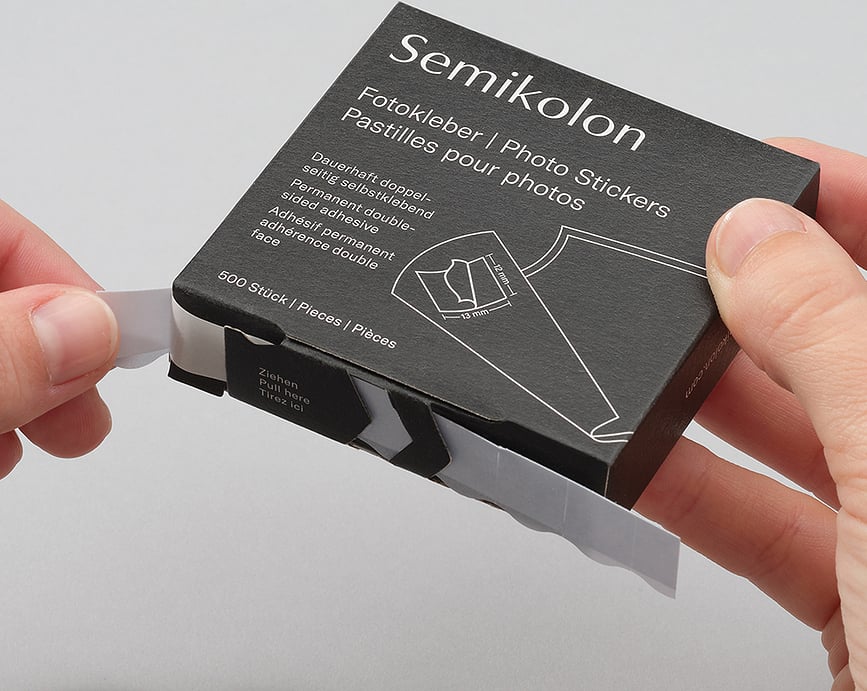 Semikolon Naljepnice za fotografije 500 kom.