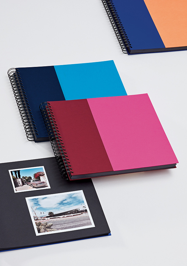 Spiral Cutting Edge Album kobaltno-breskvasti