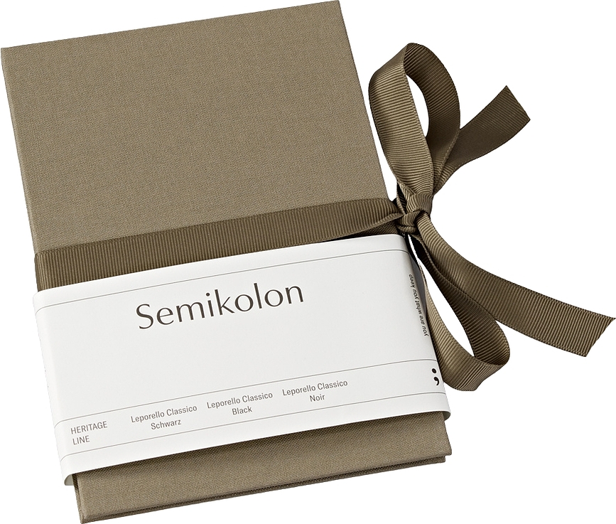 Uni Άλμπουμ Φωτογραφιών Leporello κάθετο, γκρι-καφέ