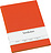 Uni Classic Carnet à pages unies, format A4, orange