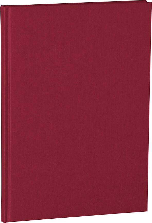Uni Classic Carnet ligné A4, bordeaux