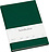 Uni Classic Carnet ligné, A5, vert foncé