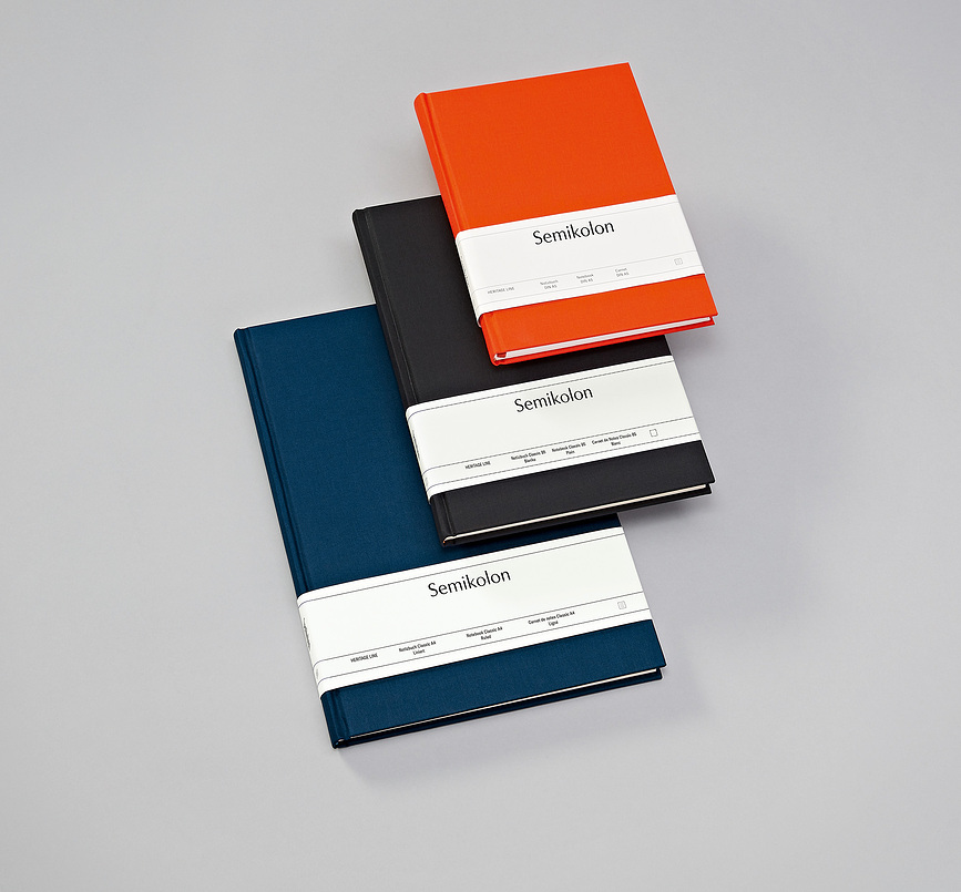 Uni Classic Carnet non ligné, A5, orange