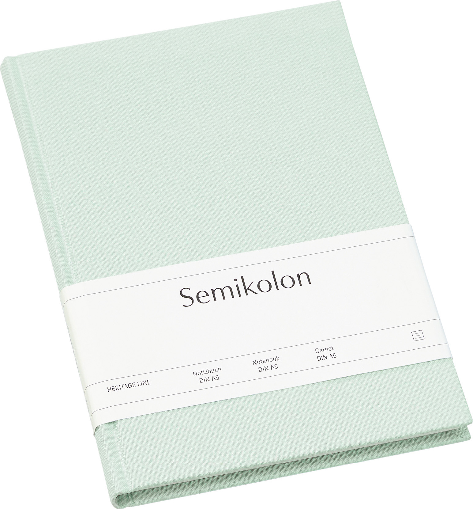 Uni Classic Liniertes Notizbuch A5 mintgrün