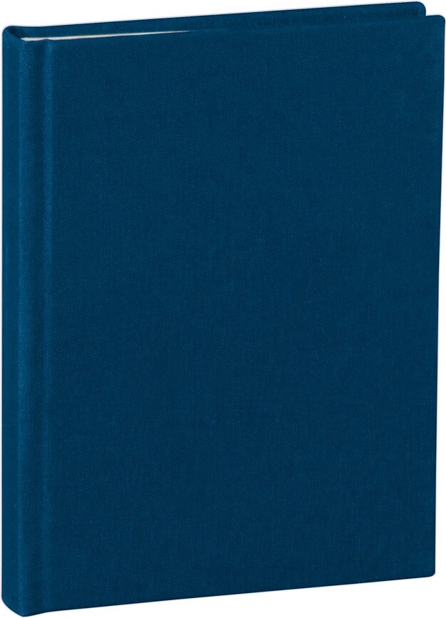 Uni Classic Σημειωματάριο, λευκό, B5, ναυτικό μπλε