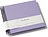 Uni Economy Άλμπουμ Φωτογραφιών μεσαίο, λιλά, με μαύρα φύλλα