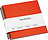 Uni Economy Fotoalbum liten, orange med vita blad