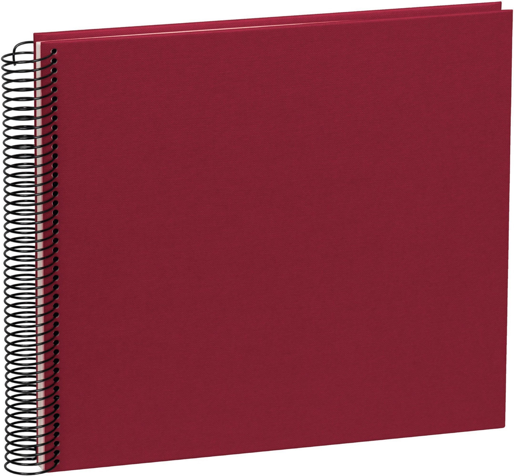 Uni Economy Fotoalbum mittel burgunderrot mit weißen Karten