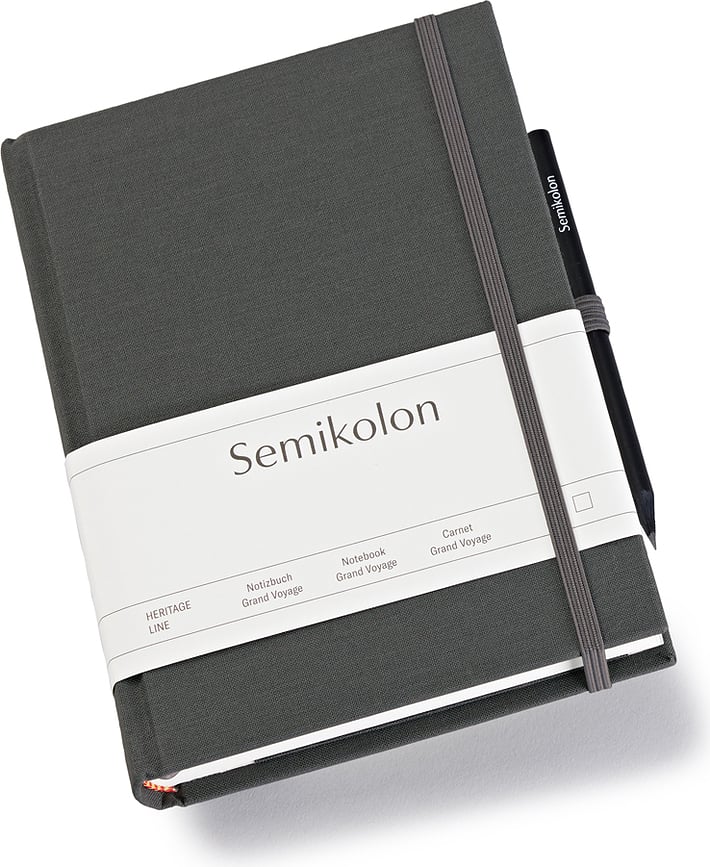 Uni Grand Voyage Notes, temno siv